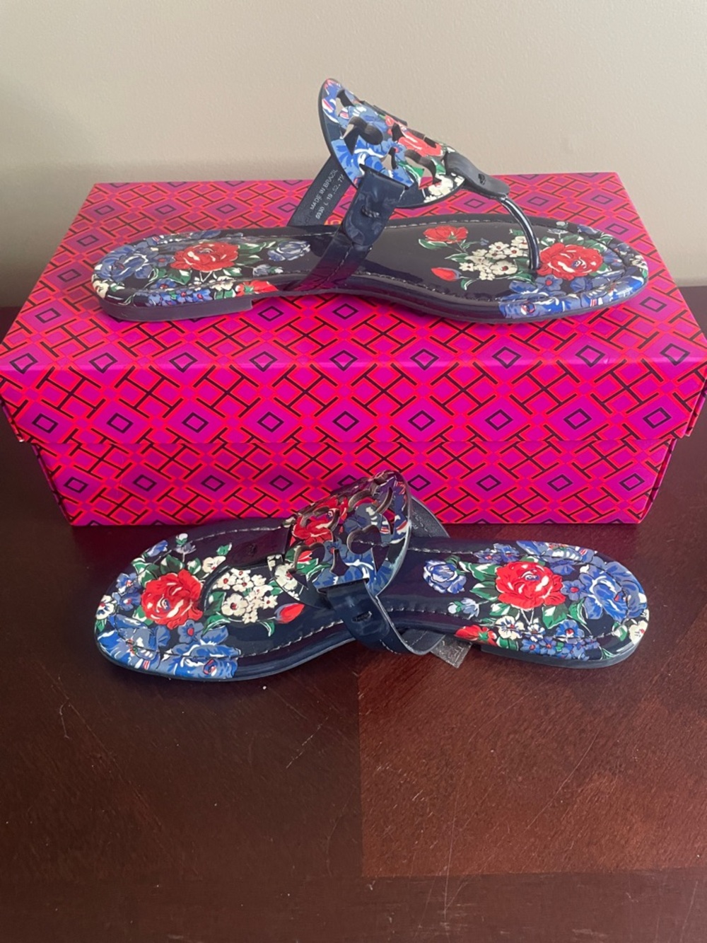 Tory Burch Miller Printed Patent Leather